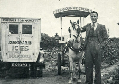 Ice-Cream-Suffolk-Horse-Cart-Van